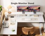 AODK 59-Inch Adjustable L-Shaped Standing Desk