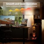 L-Shaped Height Adjustable Electric Standing Desk