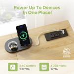 Bestier 55-Inch L Shaped Lift Desk - Natural Oak