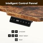 Acrolix 59 Inch Electric Height Adjustable L Desk