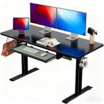 Marsail Electric Standing Desk with Ergonomic Tray