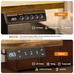 Adjustable Height Electric Standing Desk, 24x48 Inches