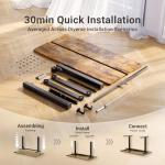 Adjustable Height Electric Standing Desk, 24x48 Inches