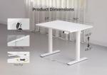 Adjustable Electric Standing Desk with Cable Management