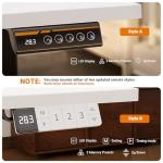 Adjustable Electric Standing Desk with Cable Management