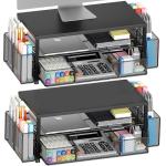 OPNICE 2-Tier Desk Organizer with Monitor Stand