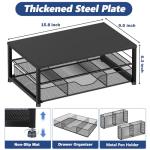 OPNICE 2-Tier Desk Organizer with Monitor Stand