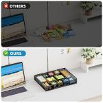 Expandable Desk Drawer Organizer with Adjustable Compartments