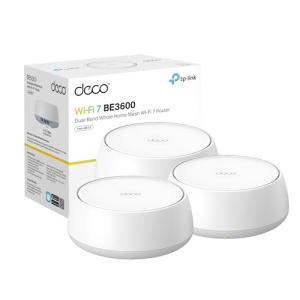 TP-Link Deco BE23 WiFi 7 Mesh System - 3-Pack