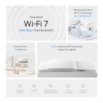 TP-Link Deco BE23 WiFi 7 Mesh System - 3-Pack