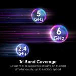 MSI AXE6600 WiFi 6E Tri-Band Gaming Router