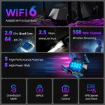 Reyee AX6000 WiFi 6 Gaming Router, 8 Streams