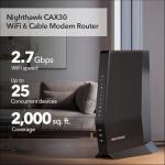 NETGEAR Nighthawk WiFi 6 Modem Router Combo
