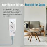 NexusLink Powerline Ethernet Adapter Kit - 1200 Mbps