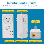 NexusLink Powerline Ethernet Adapter Kit - 1200 Mbps