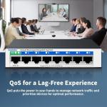 8-Port Gigabit Ethernet Switch with Smart Management