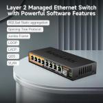 keepLiNK 8-Port Smart 2.5G Ethernet Switch