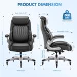 Ergonomic High Back Executive Office Chair - Black