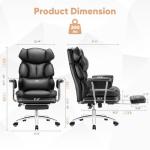 Sweetcrispy Ergonomic High Back Office Chair