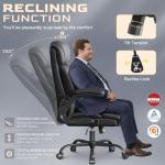 Ergonomic Big and Tall Executive Desk Chair