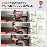 CAPOT Ergonomic Adjustable Office Chair for Comfort