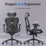 Ergonomic Mesh Desk Chair with Lumbar Support