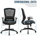 ELABEST Ergonomic Mesh Office Chair with Lumbar Support