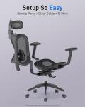 Ergonomic Mesh Desk Chair with Lumbar Support
