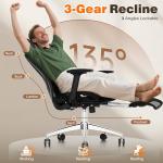 Gabryllly Ergonomic Office Chair with Footrest and Support