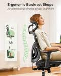 Marsail Ergonomic Mesh Office Chair with Lumbar Support