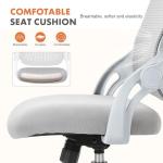 Ergonomic Mesh Swivel Office Chair with Armrests