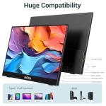 InnoView 15.6-Inch Portable FHD Monitor with Case