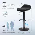 Height Adjustable Ergonomic Standing Desk Stool