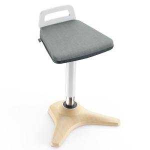 Ergonomic Adjustable Wobble Stool for Active Seating