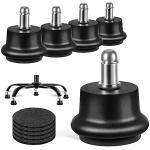 Swivel Caster Wheels for Office Chairs and Stools
