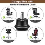 Swivel Caster Wheels for Office Chairs and Stools