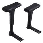 Adjustable Gaming Chair Armrests - Black Pair