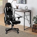 Adjustable Gaming Chair Armrests - Black Pair