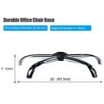 Frassie 25-Inch Heavy Duty Office Chair Base