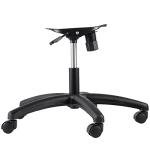 Heavy-Duty 28-Inch Swivel Chair Base with Wheels
