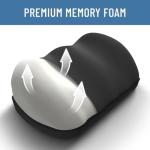 Adjustable Cloud Foot Rest with Pressure Point Nodes