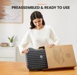 Adjustable Ergonomic Under Desk Footrest with Massage Texture