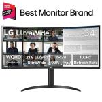 LG 34-inch Curved UltraWide WQHD Monitor