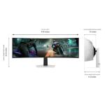 Samsung 49" Odyssey OLED G9 Curved Gaming Monitor