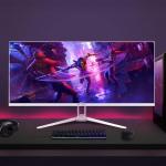 CRUA 34" Ultrawide Gaming Monitor with Speakers
