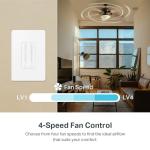 Kasa Smart Ceiling Fan & Dimmer Control Switch
