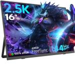 KEEPTIME 16" 2.5K 144Hz Portable Gaming Monitor