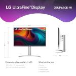 LG 27-inch Ultrawide 4K IPS Monitor