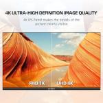 CUNPU 24" 4K UHD Monitor for Editing