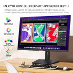 CUNPU 24" 4K UHD Monitor for Editing